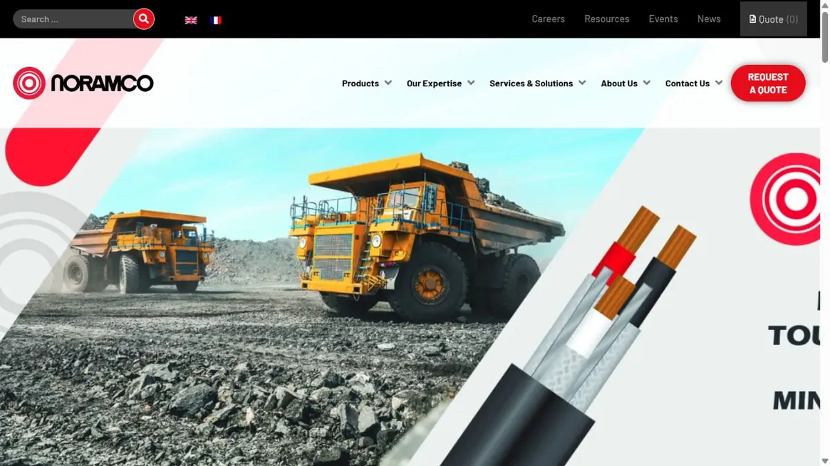 Noramco official website homepage
