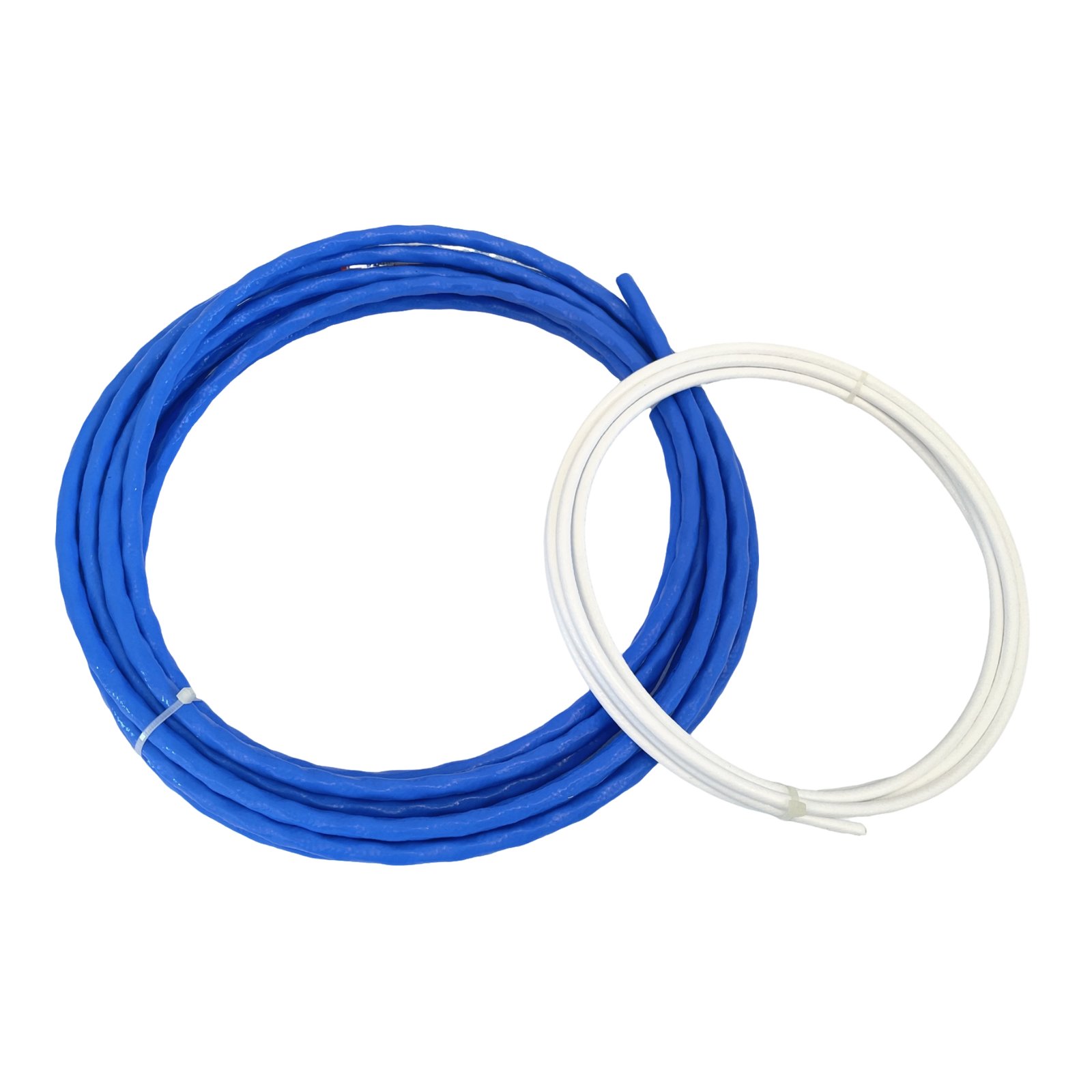High-speed data bus cable showing twisted pairs and shielding.