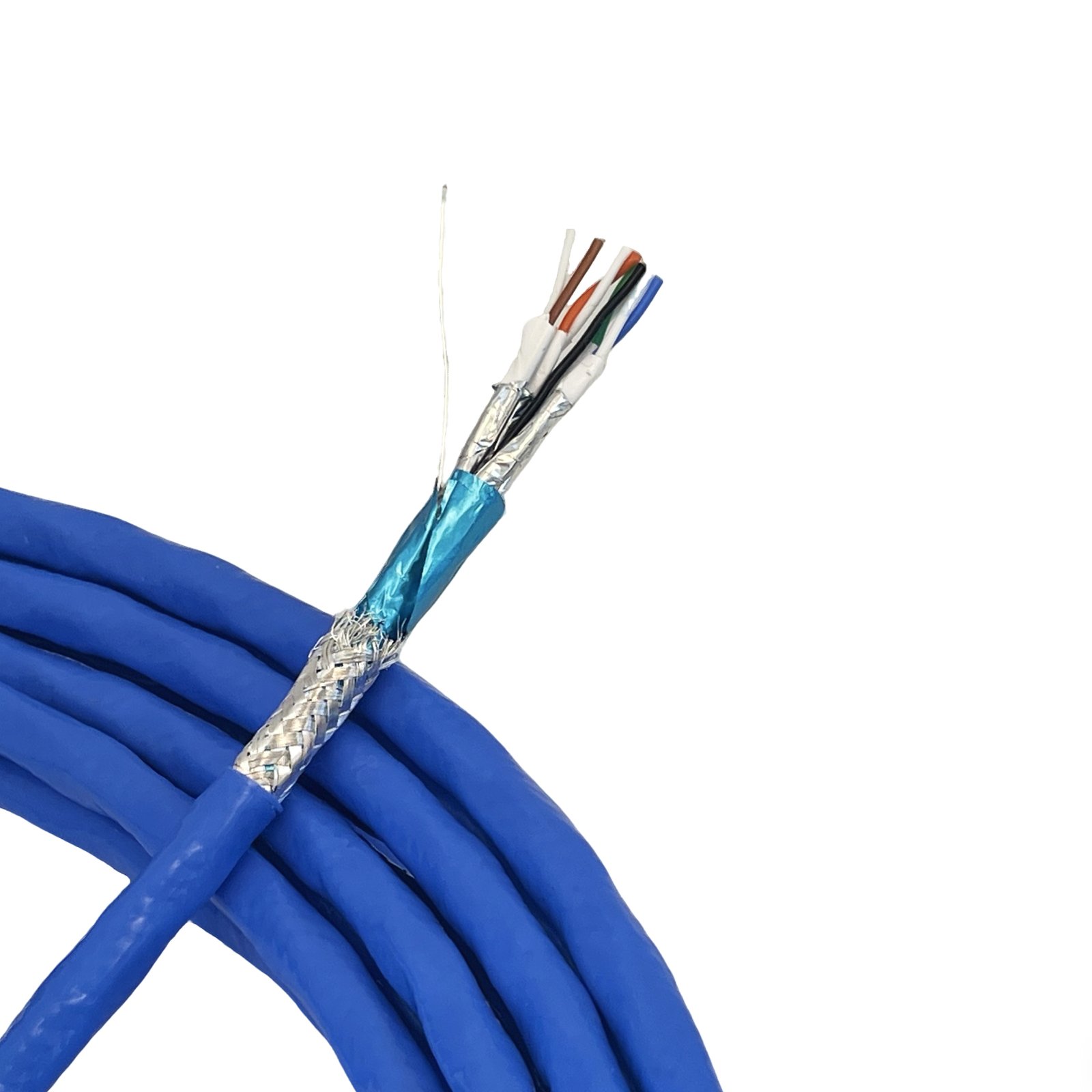 Yuhang data and bus cables showing twisted pairs